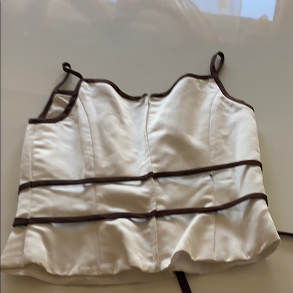 Boned satin corset top - Picture 2 of 3